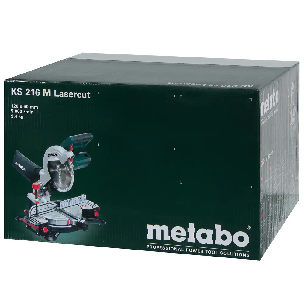 Пила торцовочная Metabo KS 216 M, 619216000, 1100 Вт, 216 мм 14475787 STLM-2074367  - Вид №5