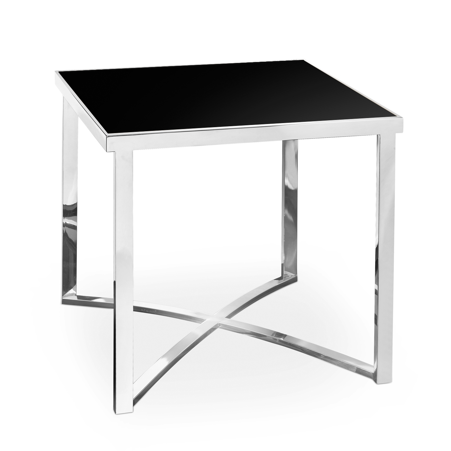 710099,85 ABHIKA БОКОВОЙ СТОЛ CHROMO X H51 52X52 TURQUOISE 710099.85 - Вид №3