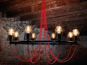 ZAVA Люстра из железа с прямым светом