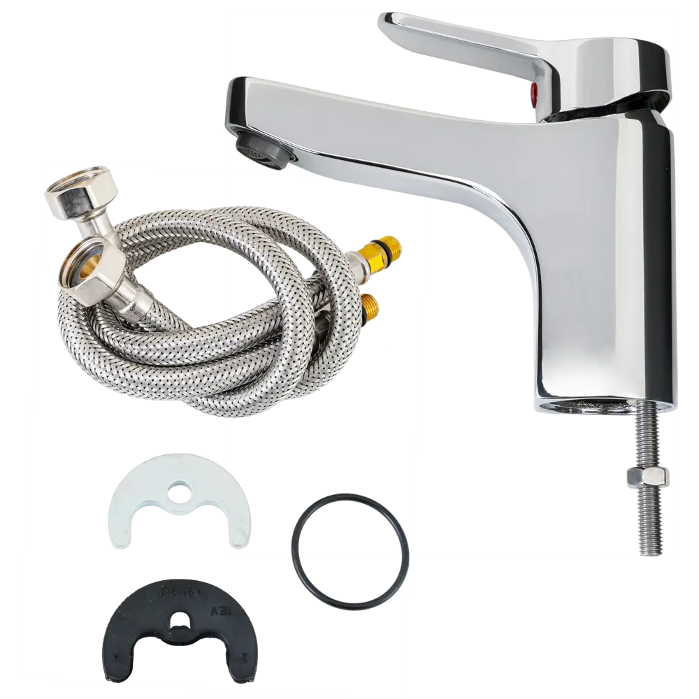 Смеситель для раковины Vidima Luna однорычажный цвет хром 82640773 STLM-2006666 - Вид №2