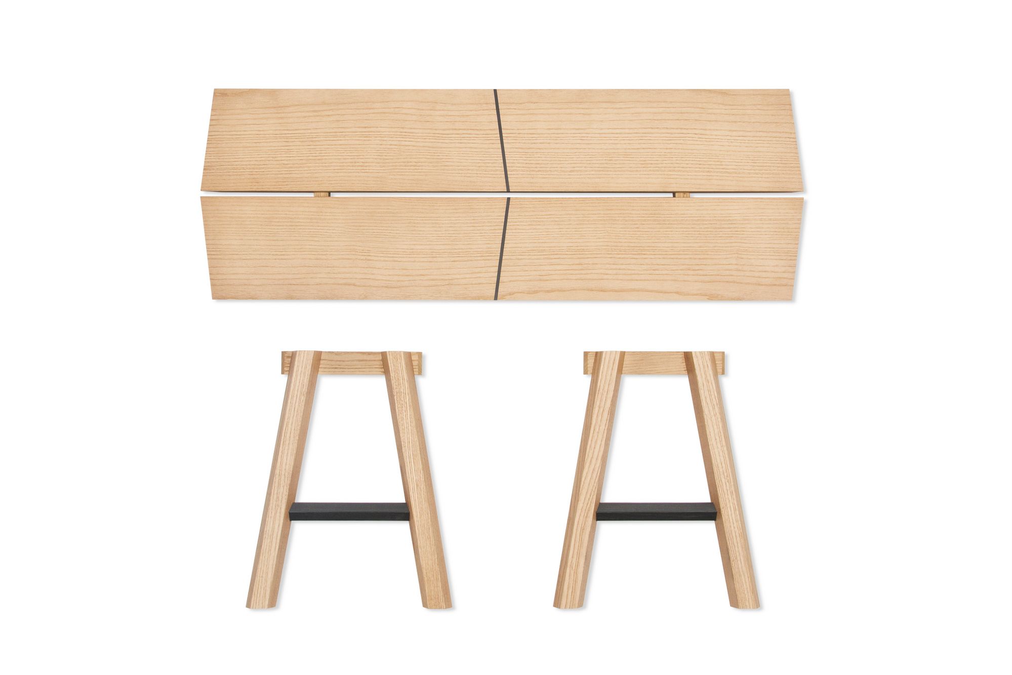 Скамья из ясеня Woodendot Savia ARCH-00108526 - Вид №2