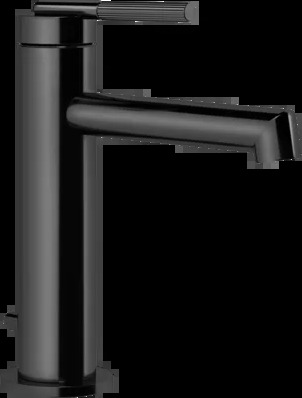 Смеситель для умывальника 63501 706 Gessi Ingranaggio ЧЕРНЫЙ МЕТАЛЛ PVD