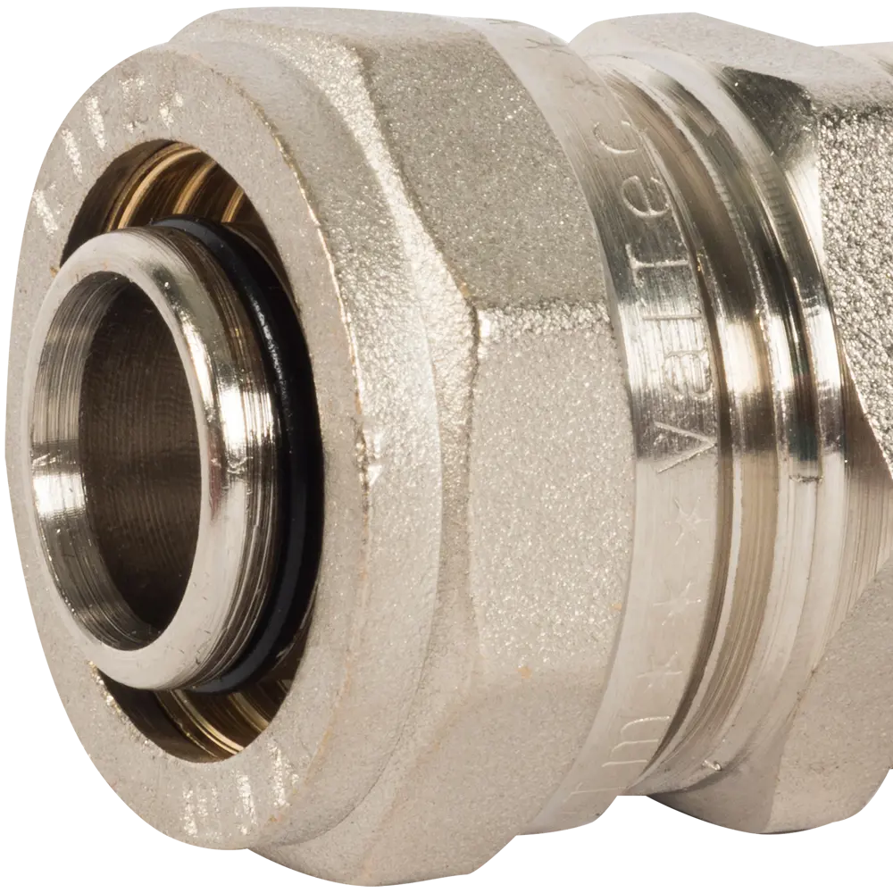 Переходник Valtec 1"x26 мм НР никелированная латунь VTM.301 10513205 STLM-2073836  - Вид №1
