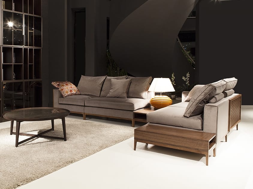 Угловой диван из ткани Mobi Касабланка ARCH-00112895