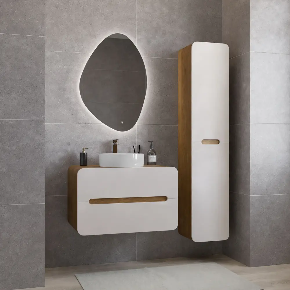 Тумба Santreyd Окинава для современной ванной с системой хранения 85282095 Ванная комната STLM-1443049 - Вид №7