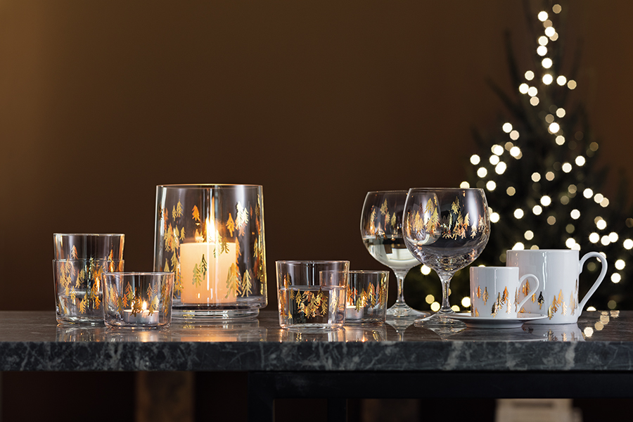 G060-07-157 Набор из 2 подсвечников fir matellic 6 см LSA International  - Вид №2