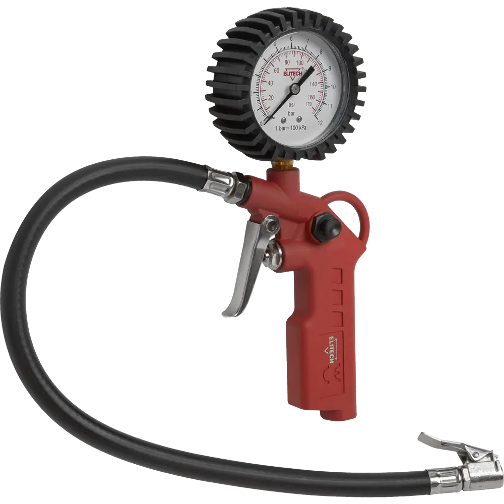 Пистолет Elitech для подкачки шин с манометром 140 л/мин 84552403