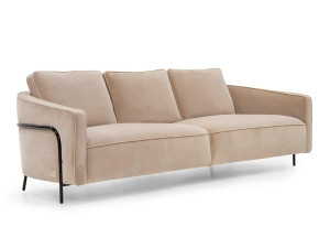 3-местный бархатный диван