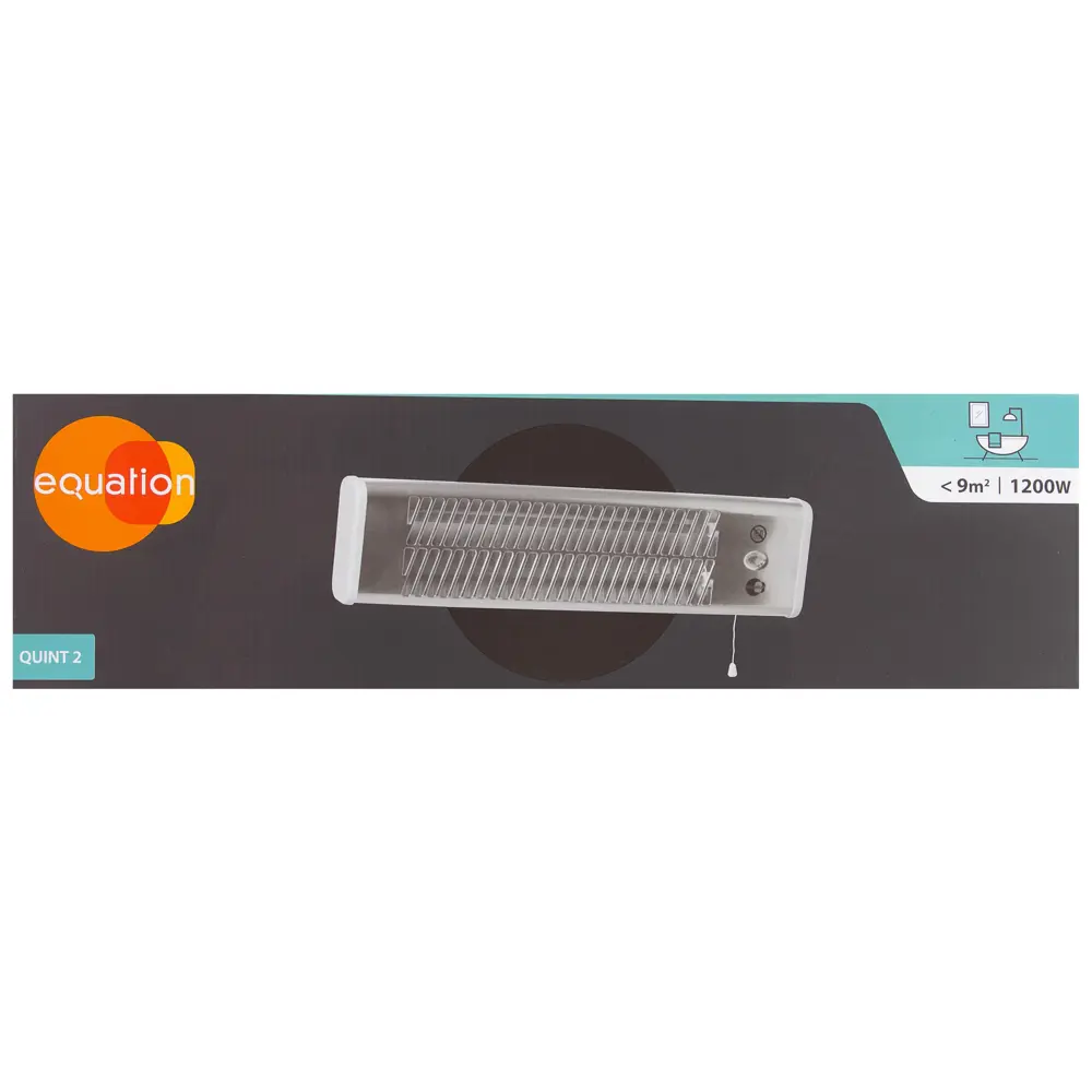 Кварцевый обогреватель Equation 1200Вт с настенным креплением 18565819 STLM-0011433 - Вид №4