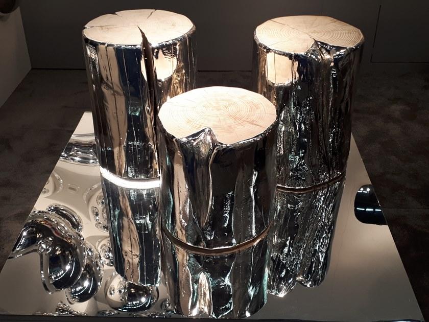 Fuoriluogo Низкий круглый журнальный столик из массива дерева sun-id-1400706 - Вид №11