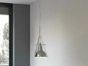 FontanaArte Подвесной светильник с рассеивателем из боросиликатного стекла Flûte