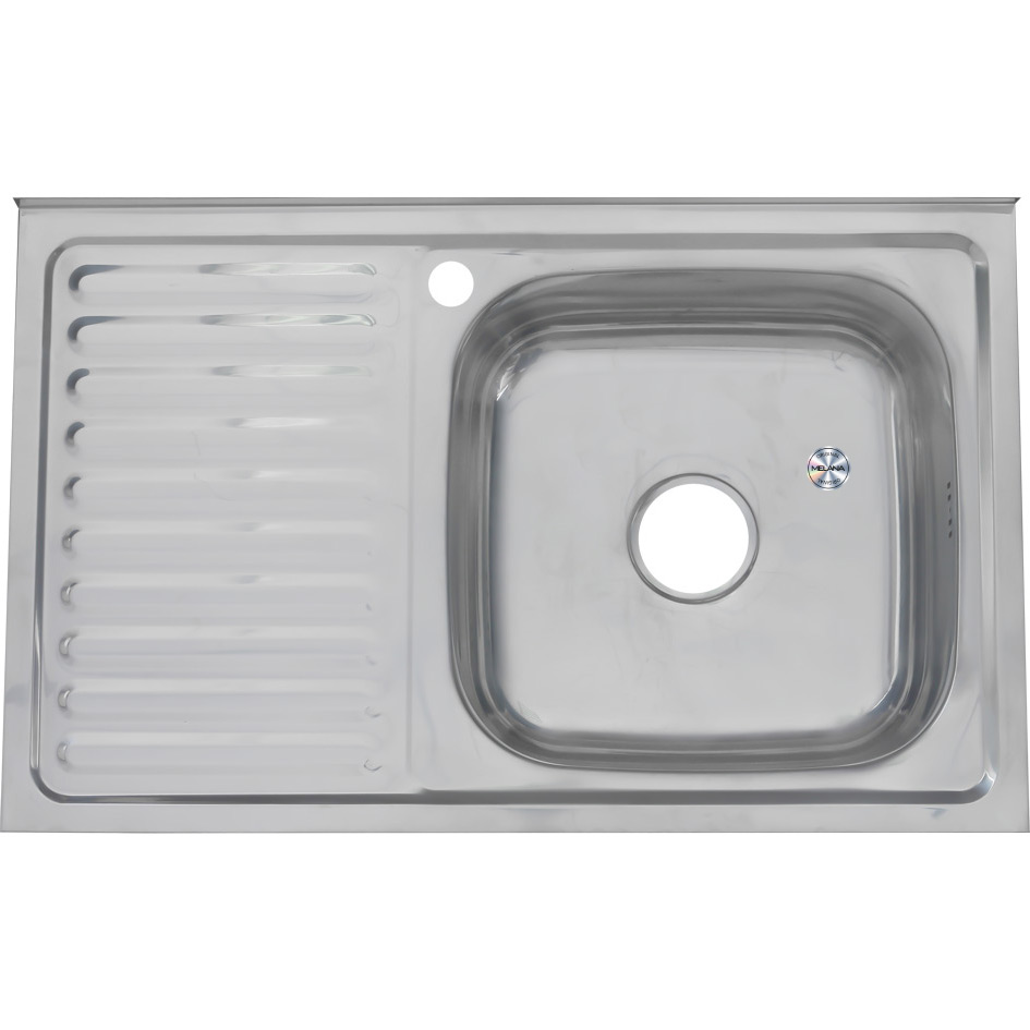 АРХИВ Мойка 8050 R MELANA 0,6/160 накладная прямоугольная с сифоном (014 ta R *15) 014 ta R (*15) - Вид №2