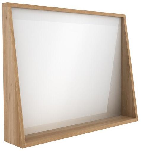 Ethnicraft Зеркало в ванную с полкой Oak qualitime 58074, 58075, 58076, 58077 - Вид №1