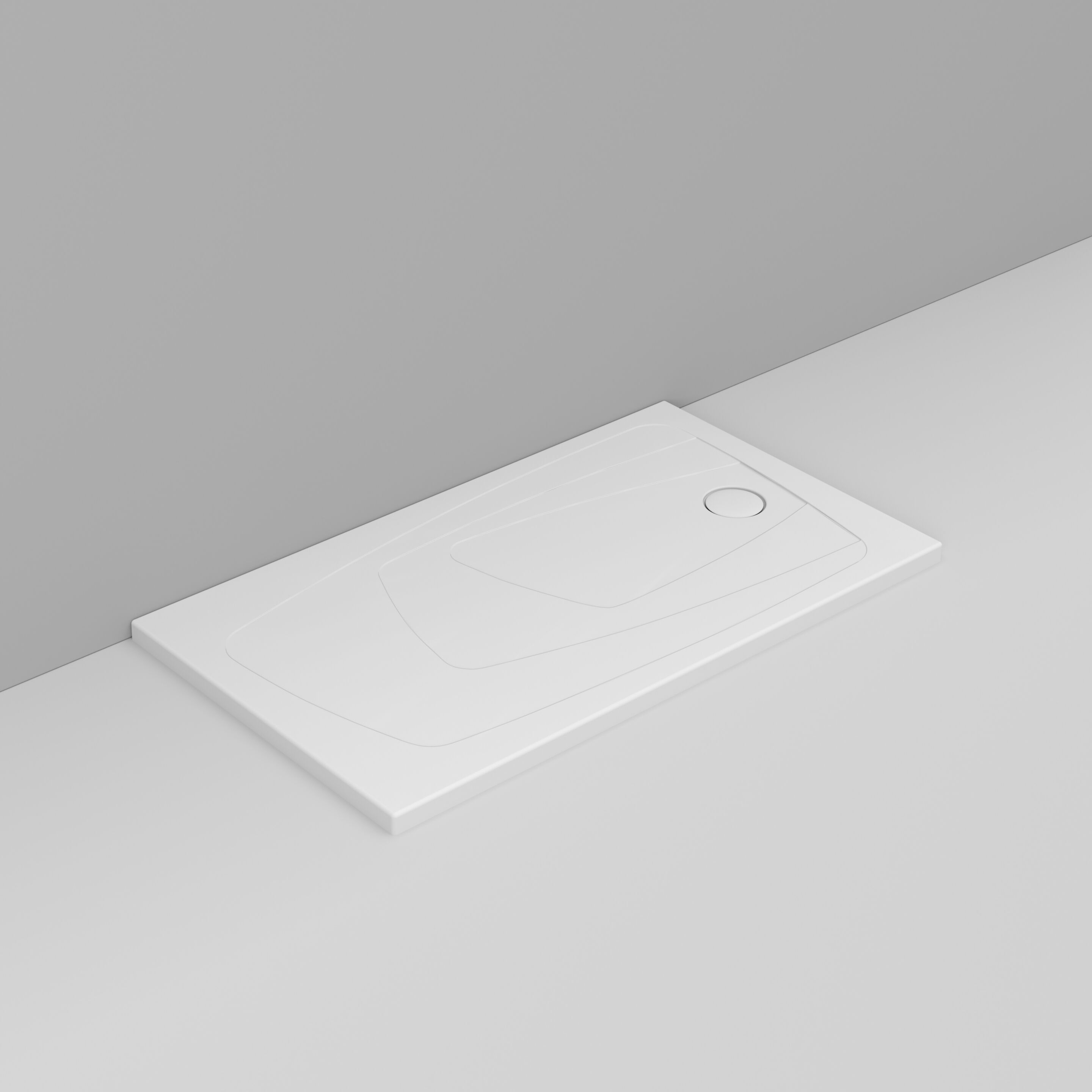 Керамический нескользящий прямоугольный поддон для душа Ceramica Dolomite за пределами ARCH-00148401 - Вид №152