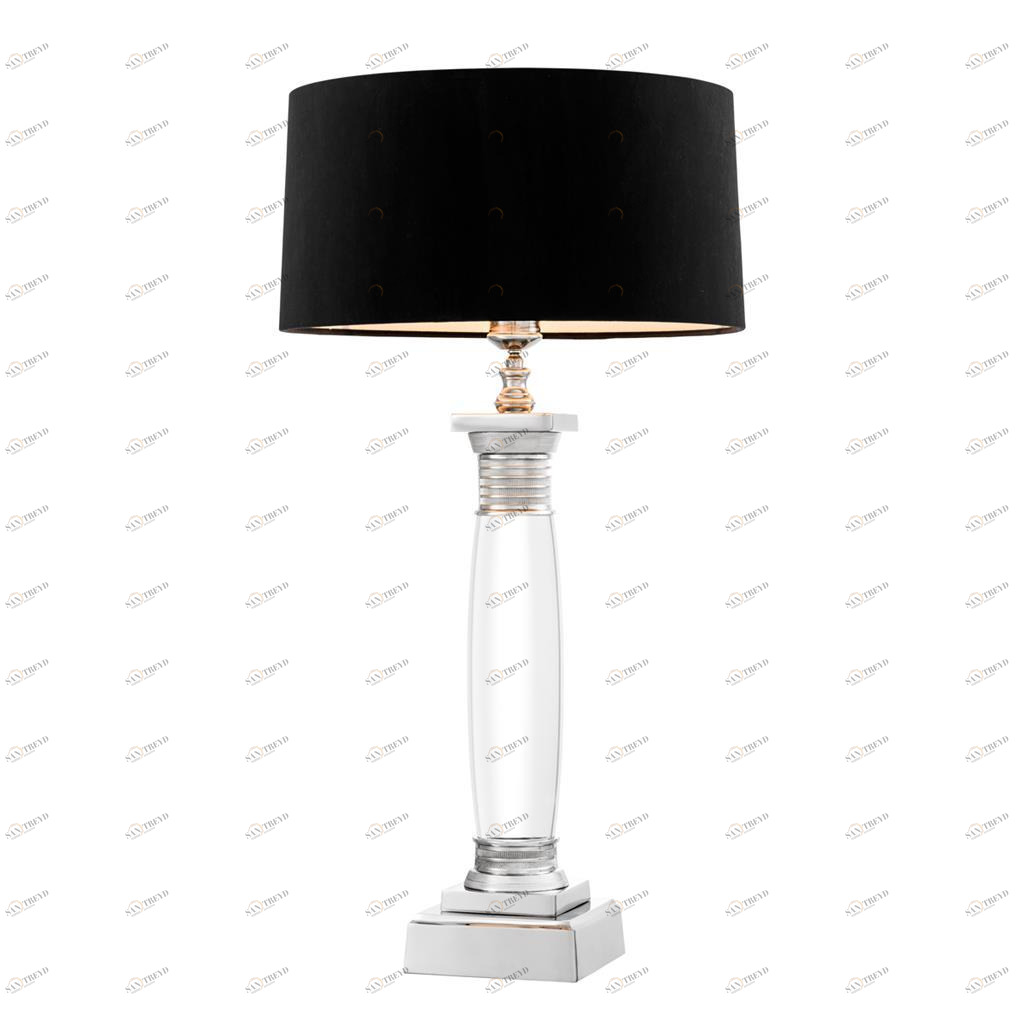 Настольная лампа Elba от Eichholtz 110462 EICHHOLTZ КЛАССИЧЕСКИЕ 062037 Прозрачный;черный 