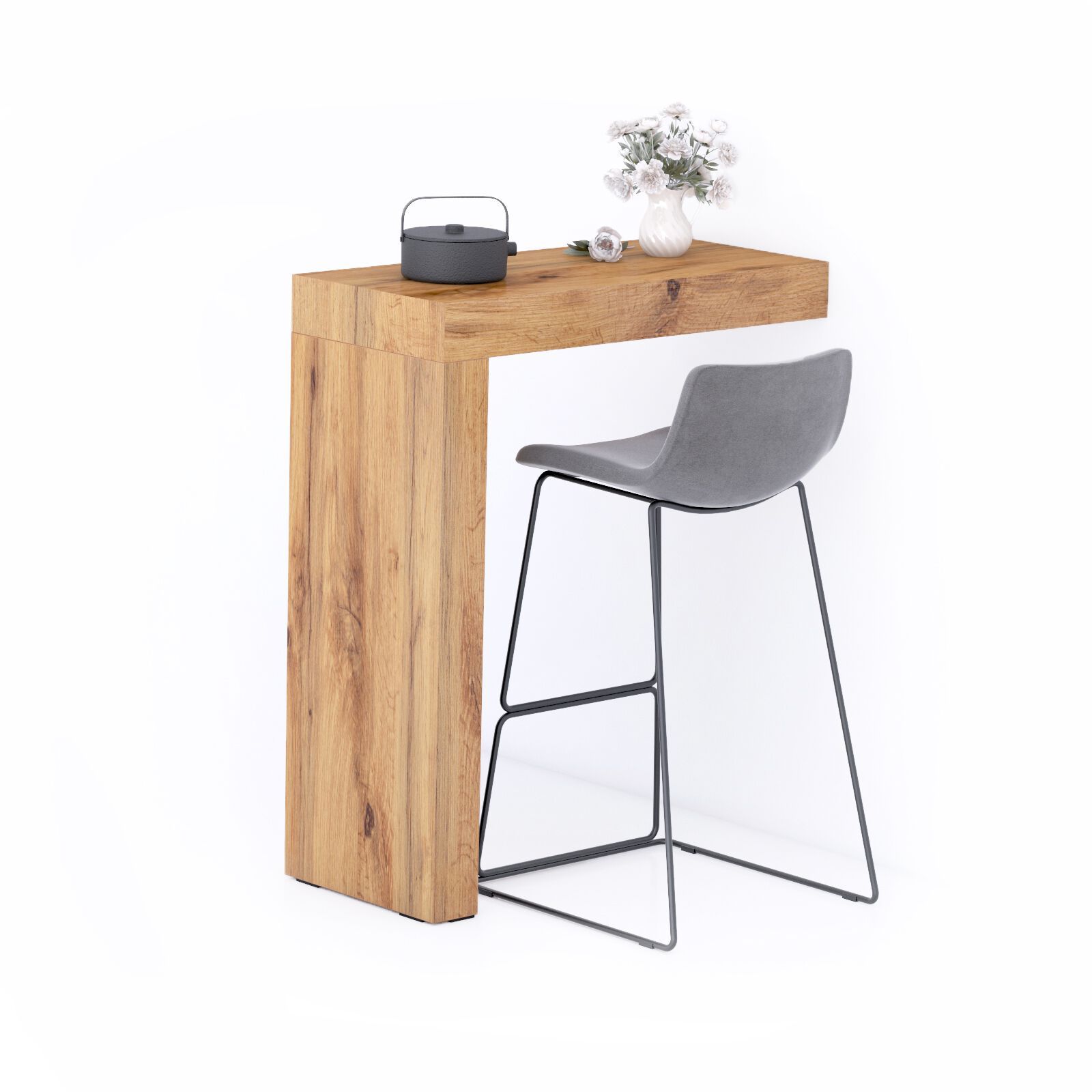 Высокий стол на полуострове в облагороженном Mobili Fiver Evolution ARCH-00029986 - Вид №49