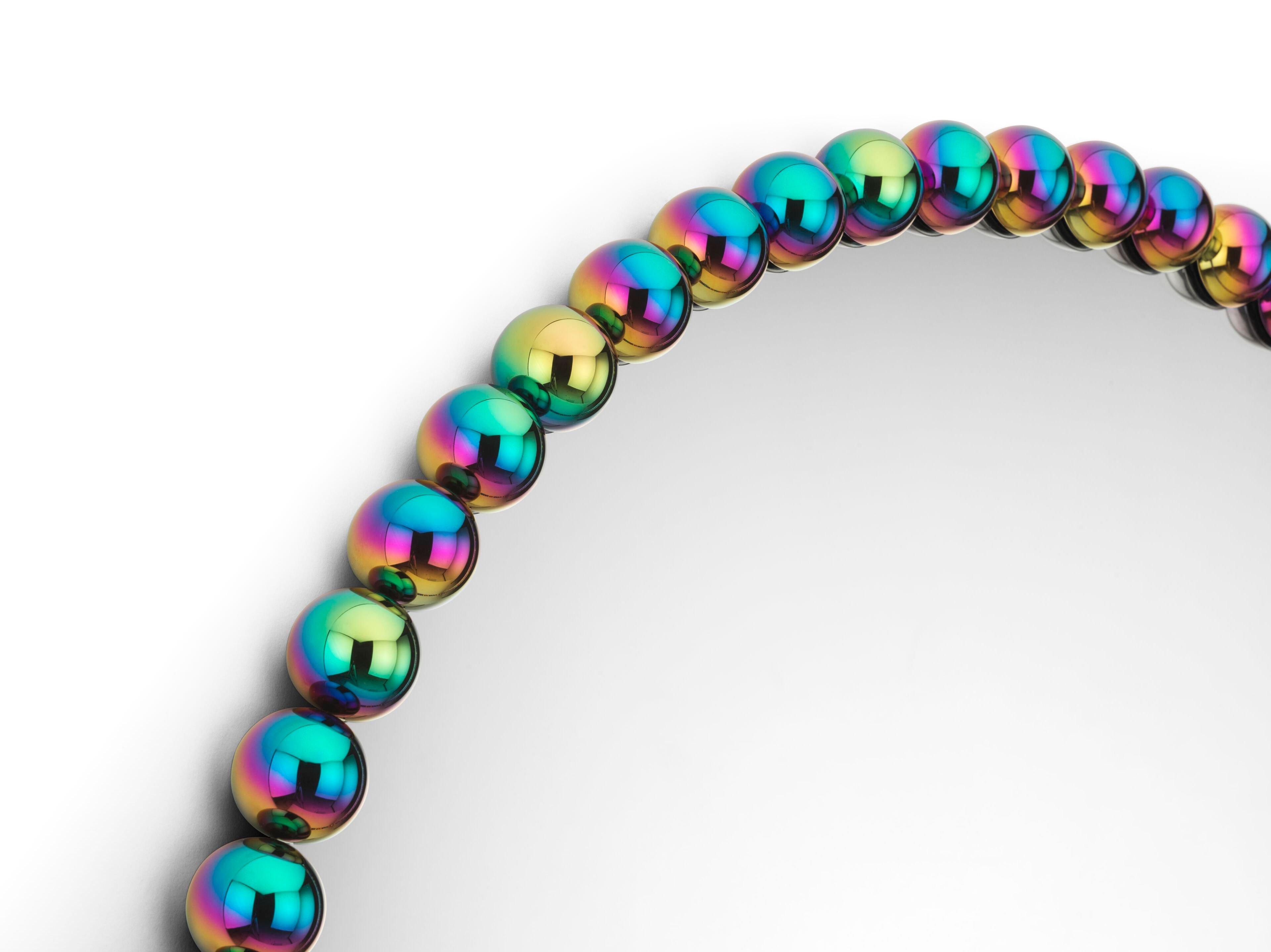 Настенное круглое латунное зеркало GHIDINI1961 драгоценный камень ARCH-00023306 - Вид №2