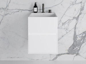 Подвесной умывальник из смолы с ящиками