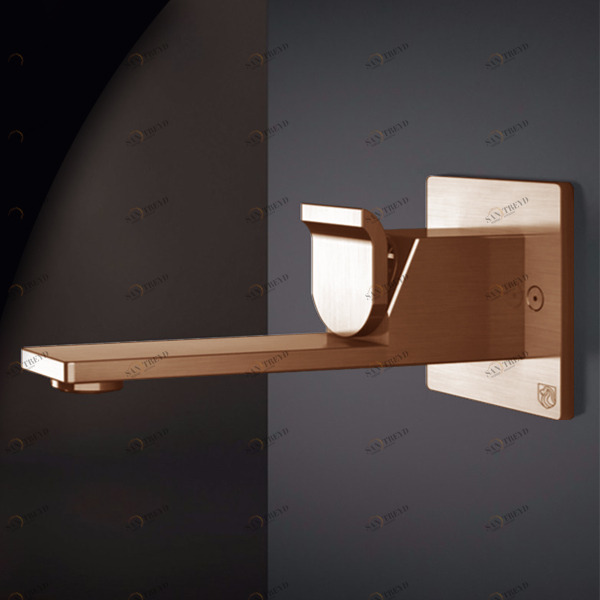 Смеситель для раковины OKAMI OKM18R розовое золото Radomonte