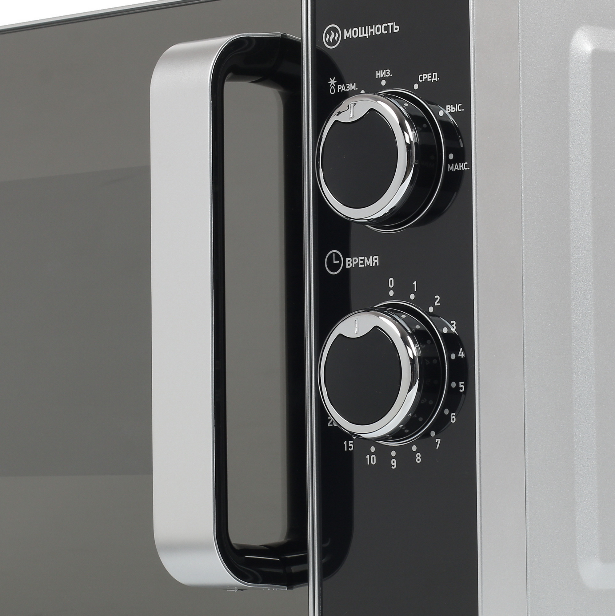 8115431 Микроволновая печь BBK 20MWS-772M/S-M зеркальный, серебристый STDN-0100475 - Вид №3