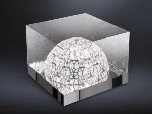 VGnewtrend Яркий квадратный хрустальный журнальный столик  7511757.97