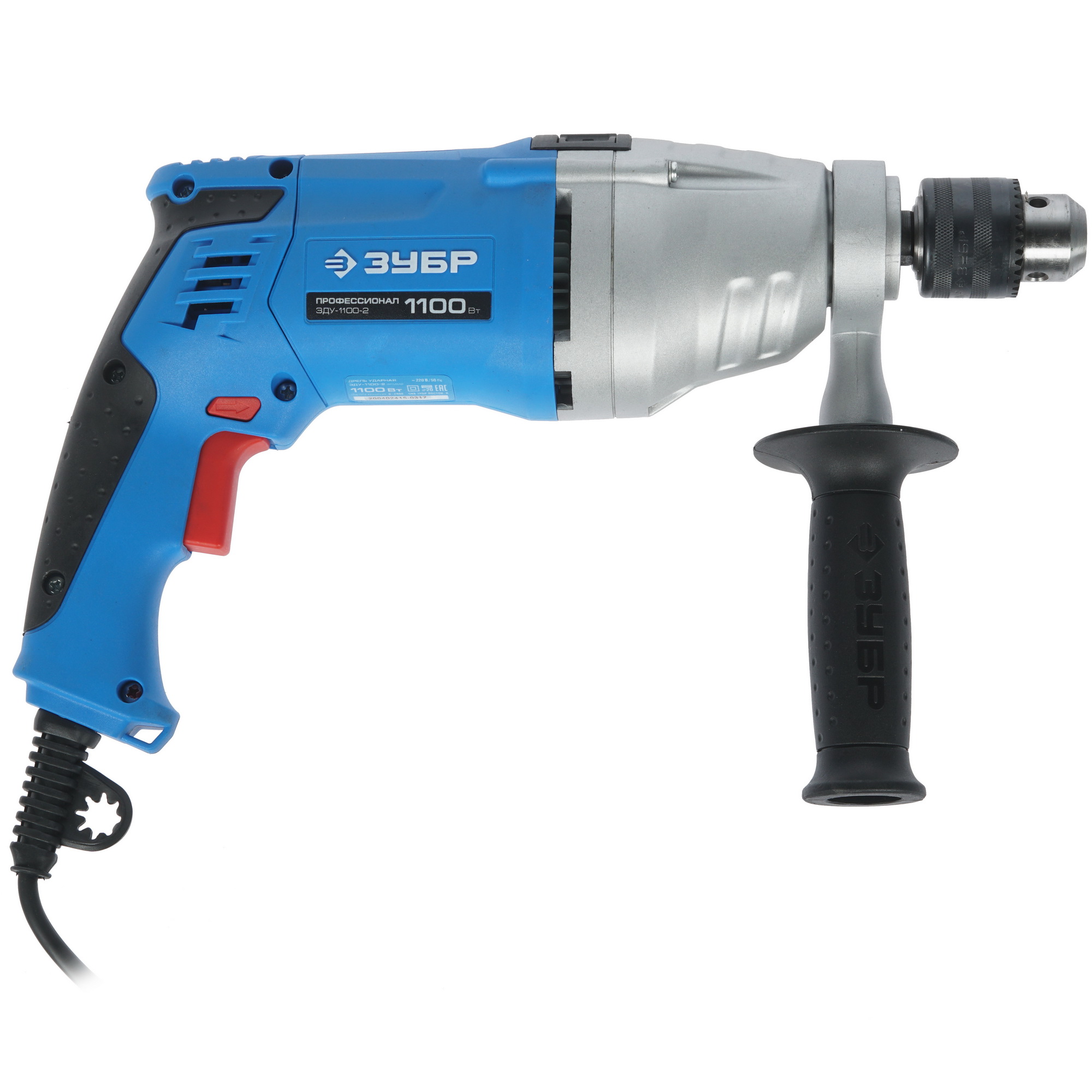 Дрель  Зубр ЗДУ-1100-2 ЭРМКМ2 1063356 STDN-0005333 - Вид №1
