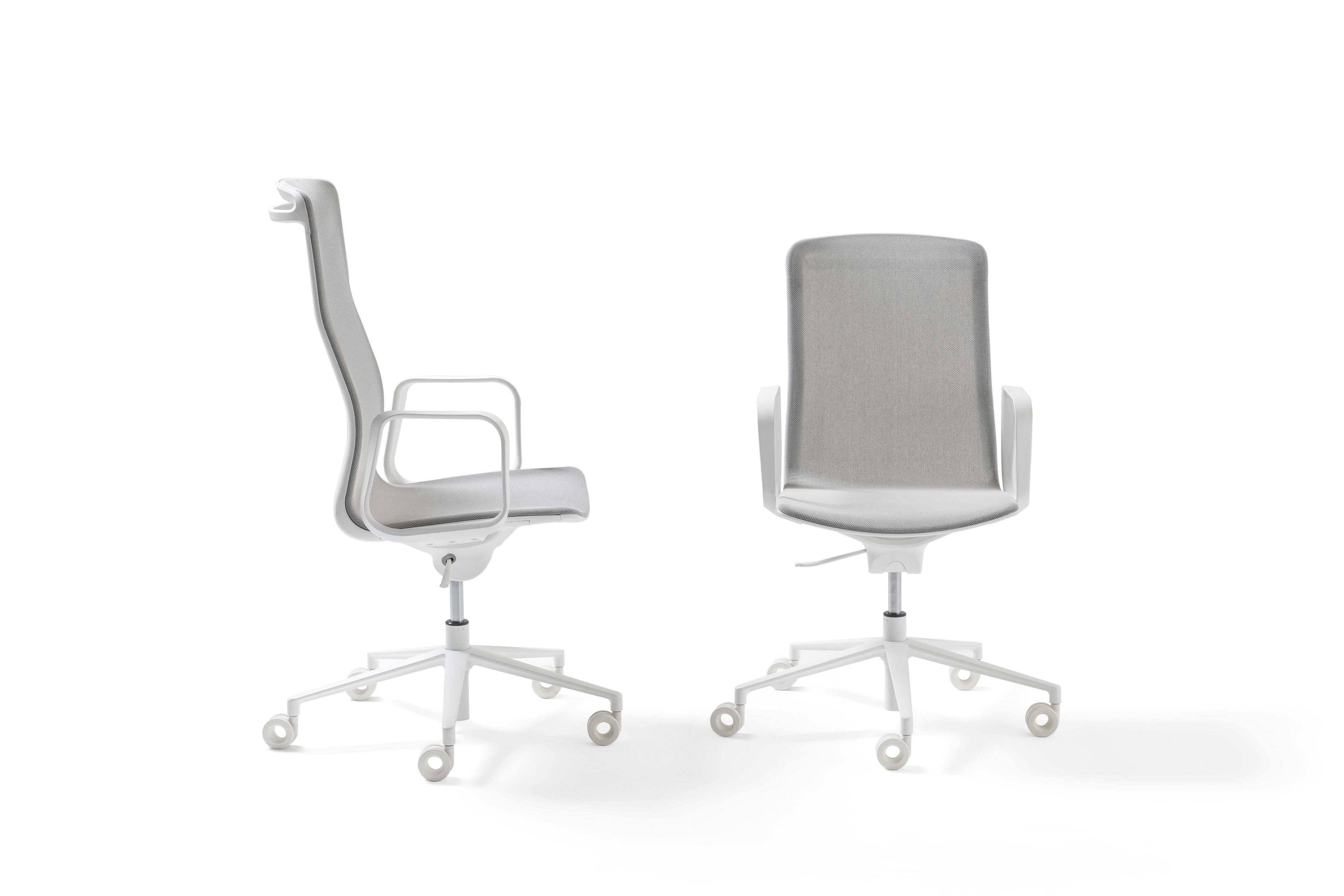 Сетчатый регулируемый по высоте офисный стул с колесами ESTEL GROUP ARIA ARCH-00042419 - Вид №1