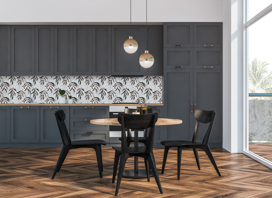 Стеновые панели - Терраццо ливз LIGRON LIST82 2355 - Вид №13