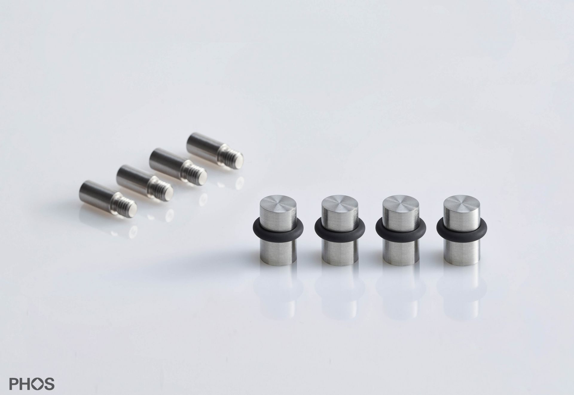 GTA8-12SL-Set4 Набор из 4 держателей полок для рядов отверстий в полках и шкафах PHOS  - Вид №1