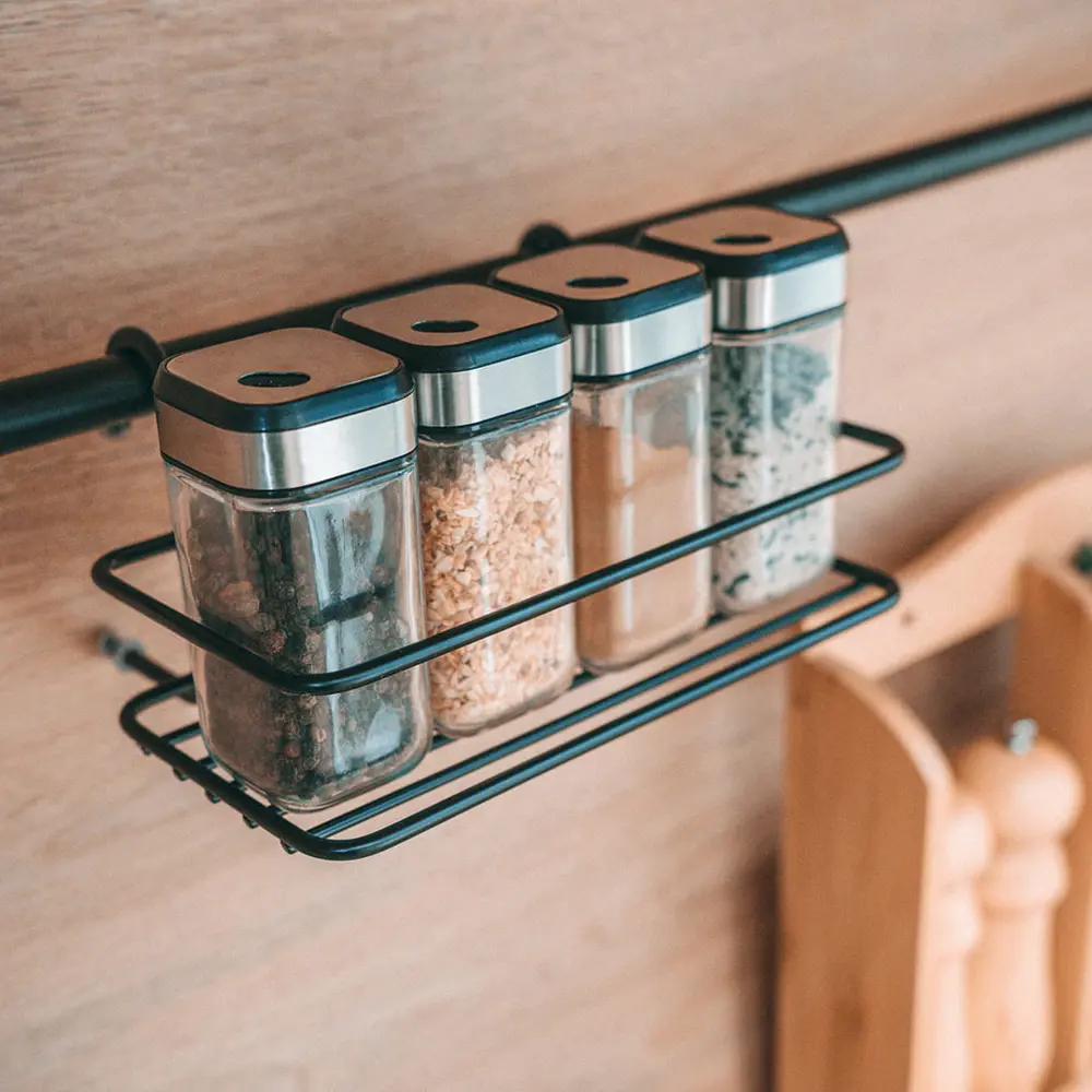 Настенная полка LEMAX для кухонных принадлежностей 87972041 STLM-1339066 - Вид №3