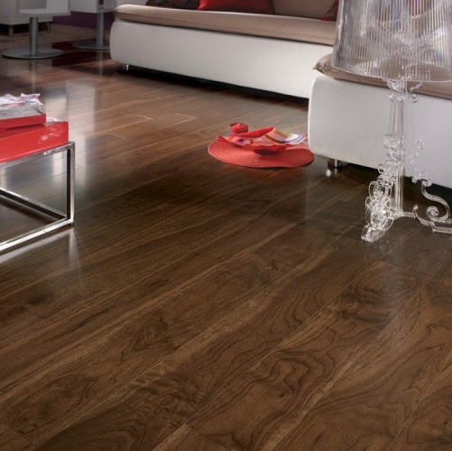 Инженерная доска Coswick Классическая Классический Американский 127мм Лак Орех американский Натур (Гладкая) 600…2100х127 мм 13543161 - Вид №4