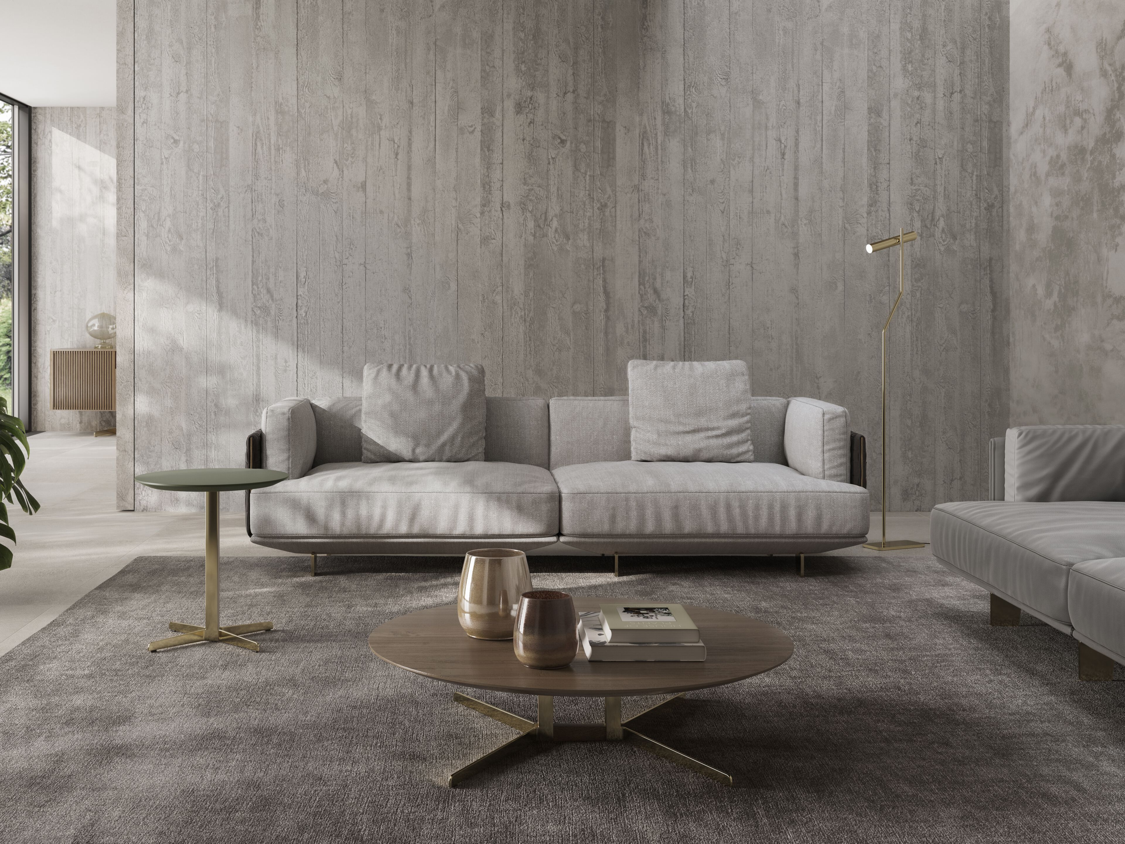 2-местный тканевый диван Natuzzi Italia кампус ARCH-00123096 - Вид №4