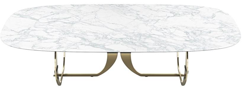 Capital Collection Овальный обеденный стол из мрамора sun-id-1381293 - Вид №5