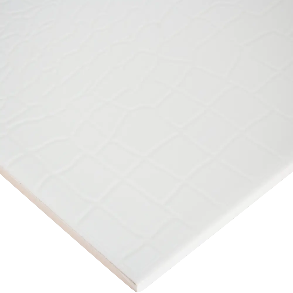 Плитка настенная Golden Tile Кайман 25x40 см 1.6 м² цвет белый 82958355 STLM-2185995 - Вид №1