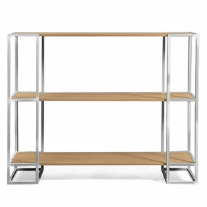 Стеллаж металлический низкий Smolling 3 white INTELLIGENT DESIGN СТЕЛЛАЖИ SMOLLING 260793 Бежевый;белый