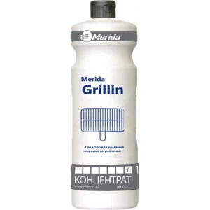 NMS109 Средство GRILLIN PLUS для решеток, духовок и т. д., бутылка 1 л Merida