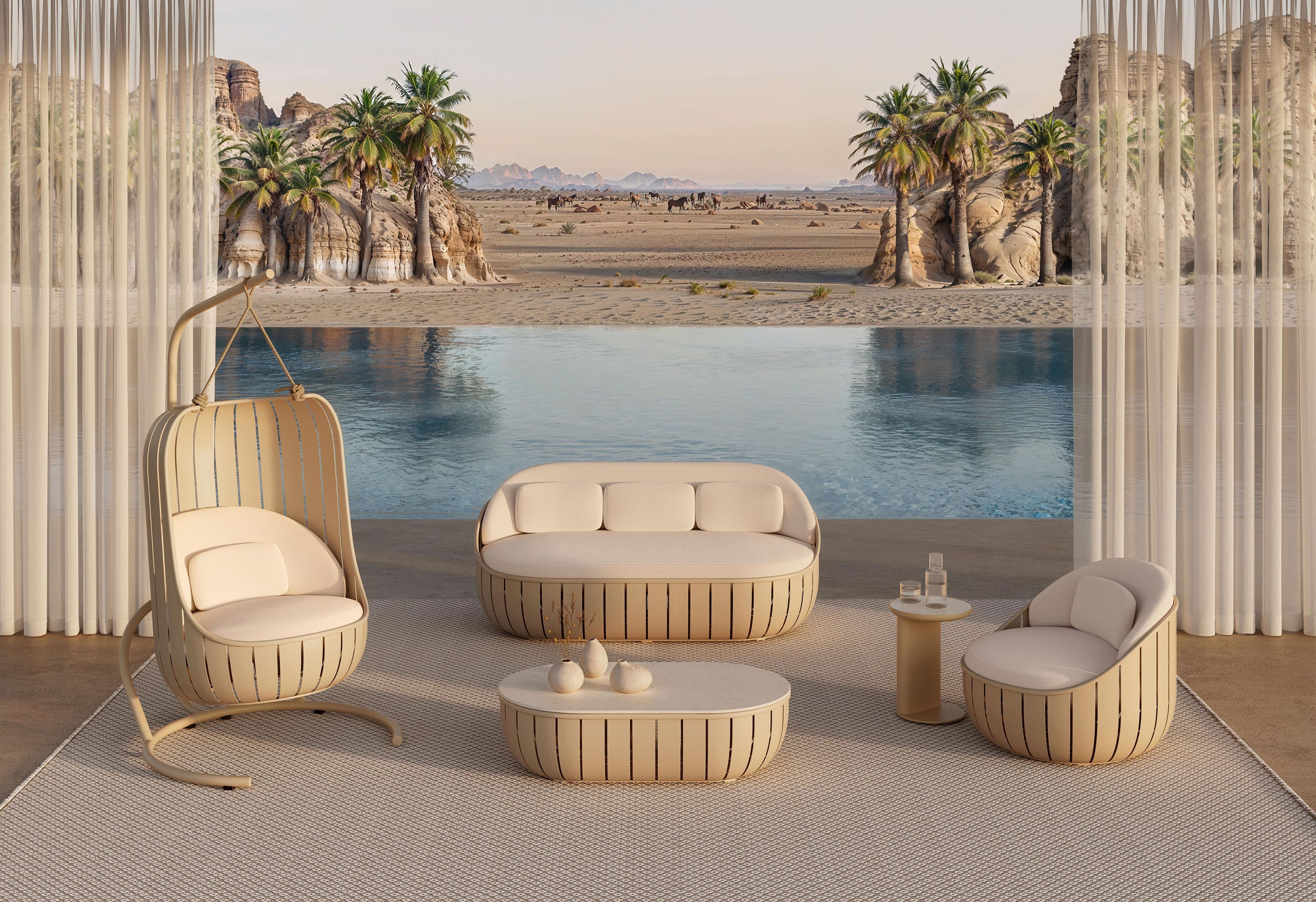 Съемное алюминиевое садовое кресло GANDIABLASCO Арена ARCH-00076115 - Вид №3