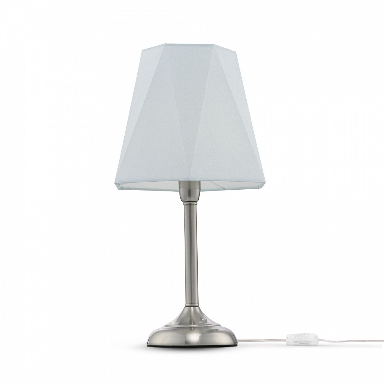 Лампа настольная голубая Faina FR5086TL-01N FREYA MODERN 00-3957282 Голубой;хром - Вид №2