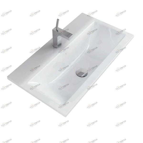 0120546 Накладная раковина под столешницу  овальная Avila Dos 