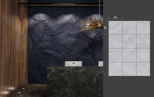 B-83 FOGLIAME LAB.Space Барельеф