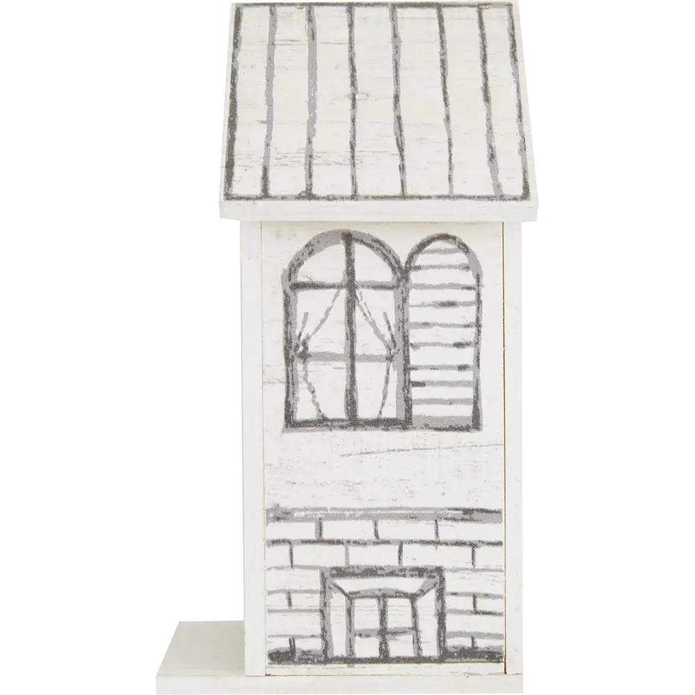 Ящик для хранения чая Графио Ч2 9x11x21 см дерево бело-черный Santreyd STLM-2163727 - Вид №2