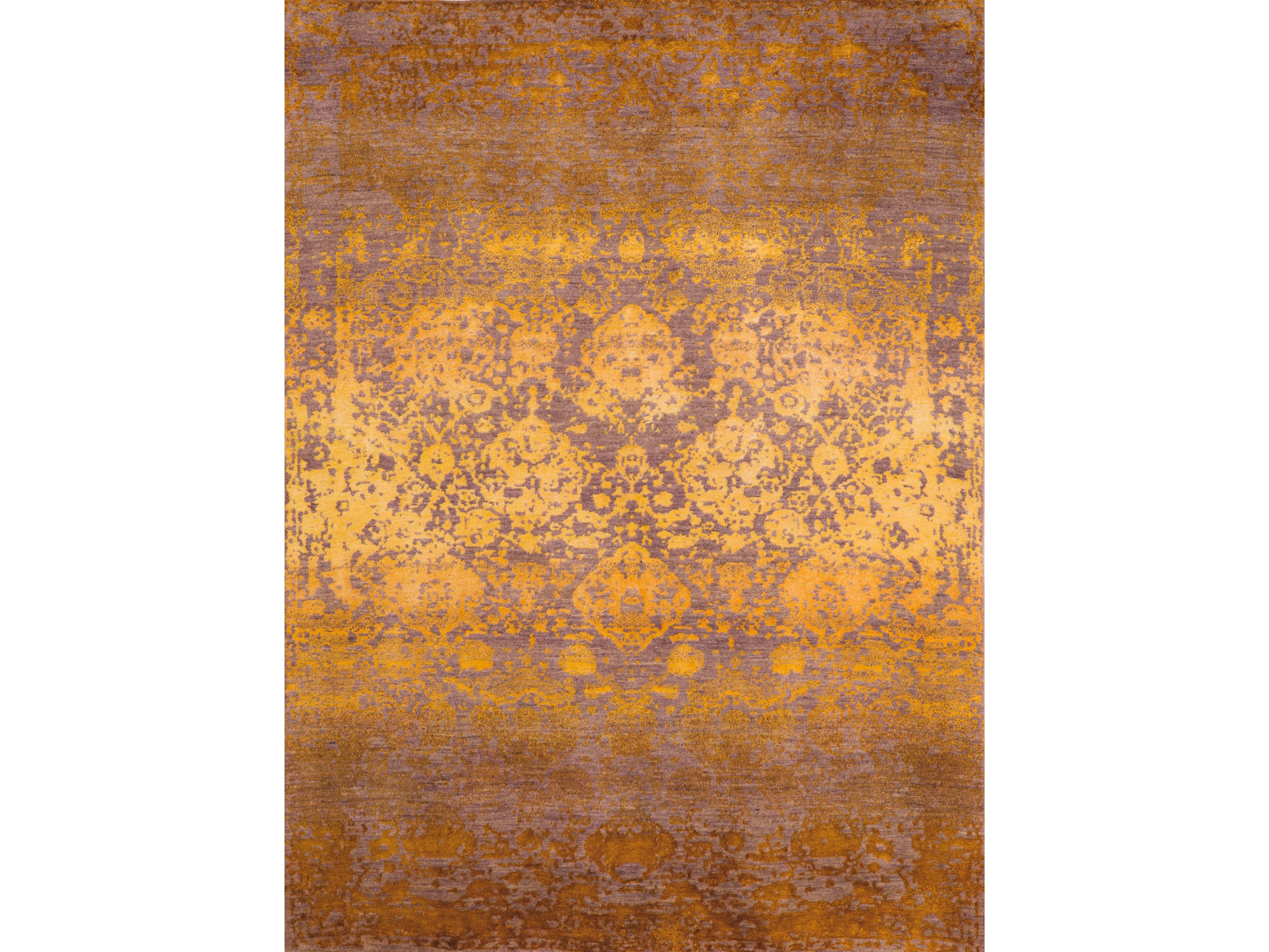 Прямоугольный ковер из шерсти и шелка Zollanvari Isfahan Classical Floral Cartouches-Designer ARCH-00025460