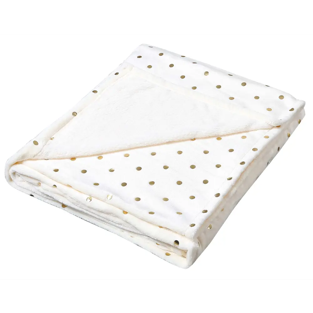 Плед Nawa Gold 150х200 см велсофт цвет экрю СТОЛИЦА ТЕКСТИЛЯ STLM-2205537 - Вид №2