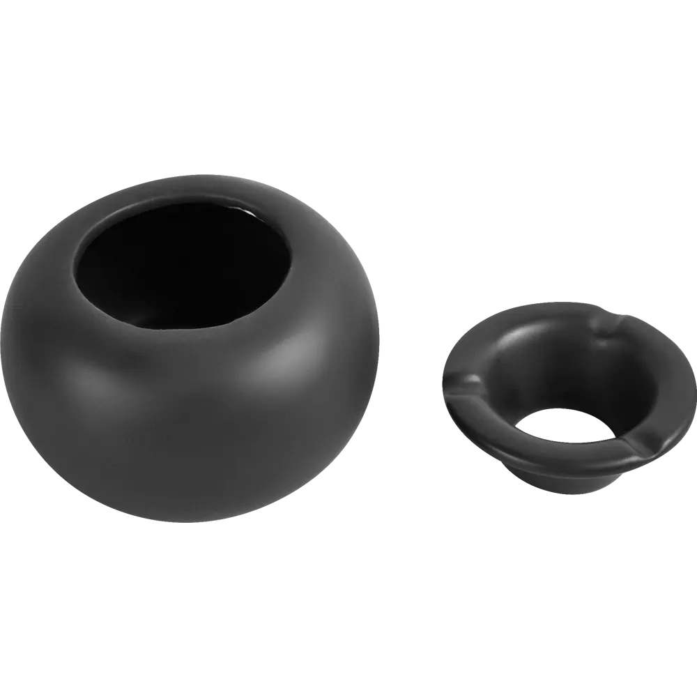 Керамическая банка Arty серый керамика 13x8.5 см 87051743 STLM-2206421 Atmosphera  - Вид №3