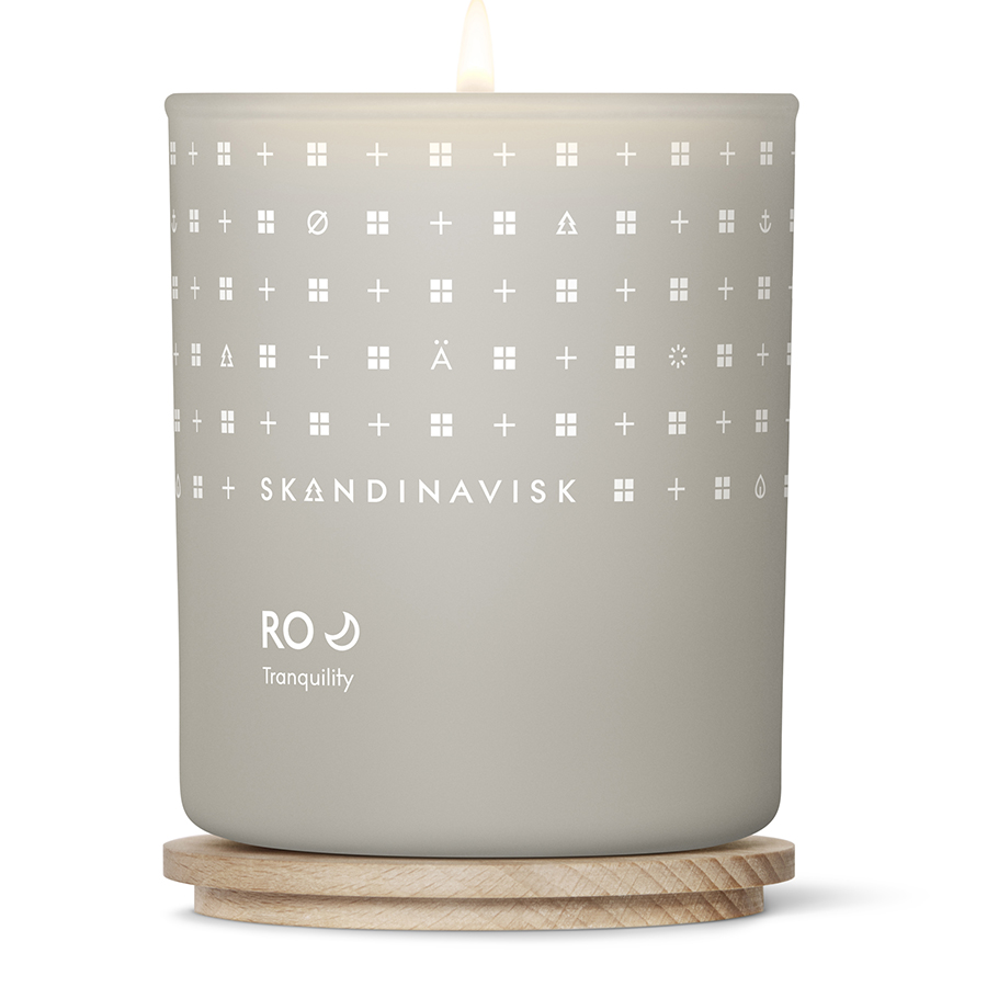 SK20107 Свеча ароматическая ro с крышкой, 200 г (новая) S K A N D I N A V I S K  - Вид №3