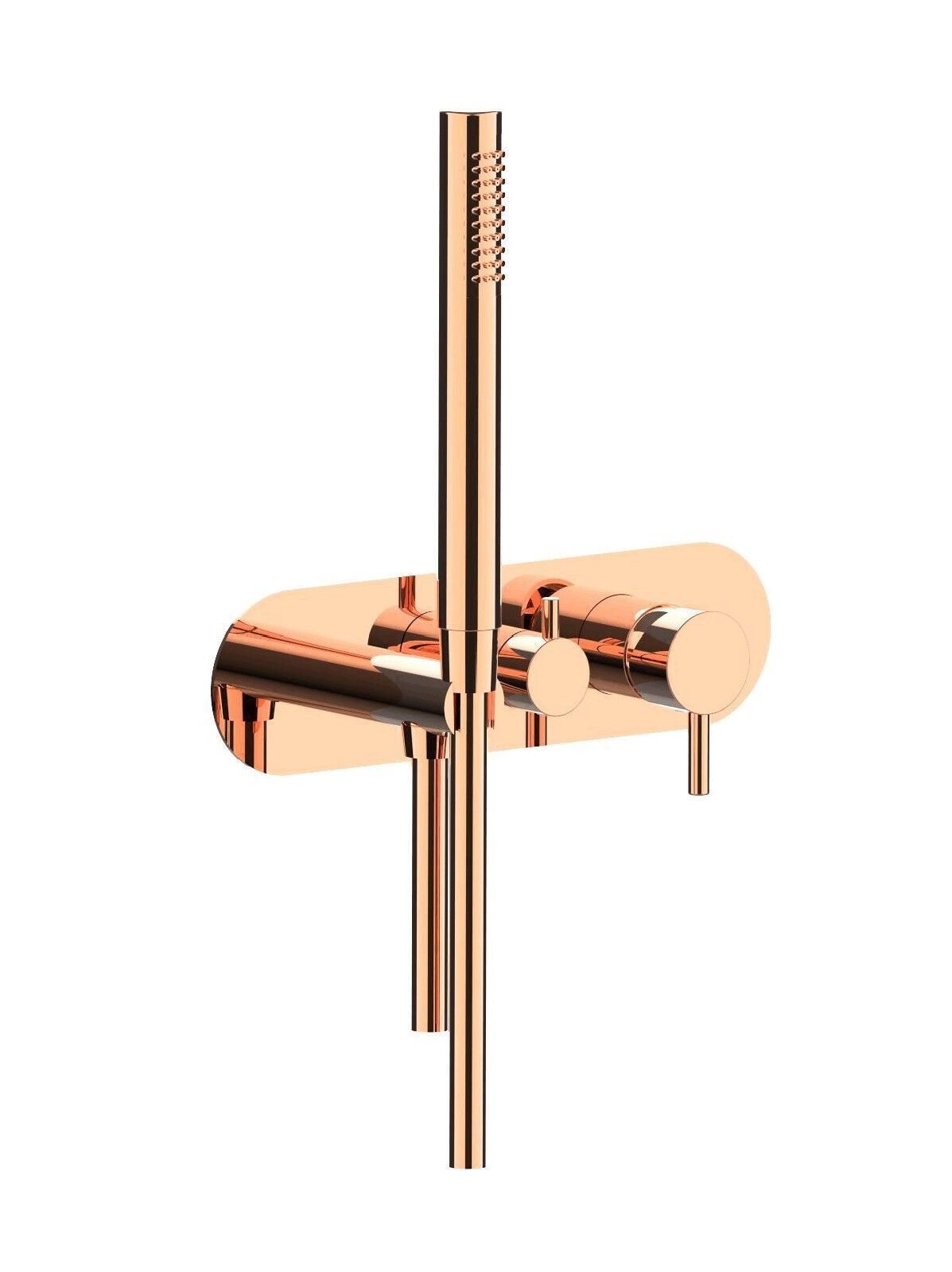 3 отверстия утопленный однорычажный смеситель для душа Rubinetterie Frattini Pepe XL ARCH-00143936 - Вид №12