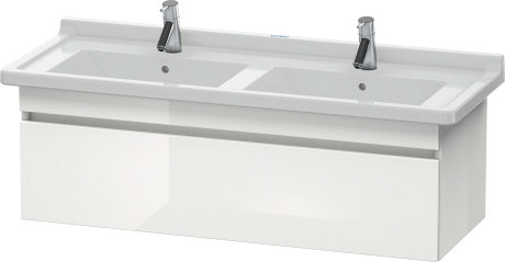 DS639009191 Тумбочка подвесная DuraStyle #DS6390 1200 x 470 мм Серо-коричневый декор Duravit - Вид №2