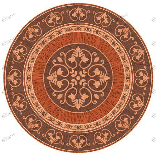 Художественный паркет Da Vinci Розетка 26-146 Дуб Селект (Гладкая) х1000диаметр мм 260090146