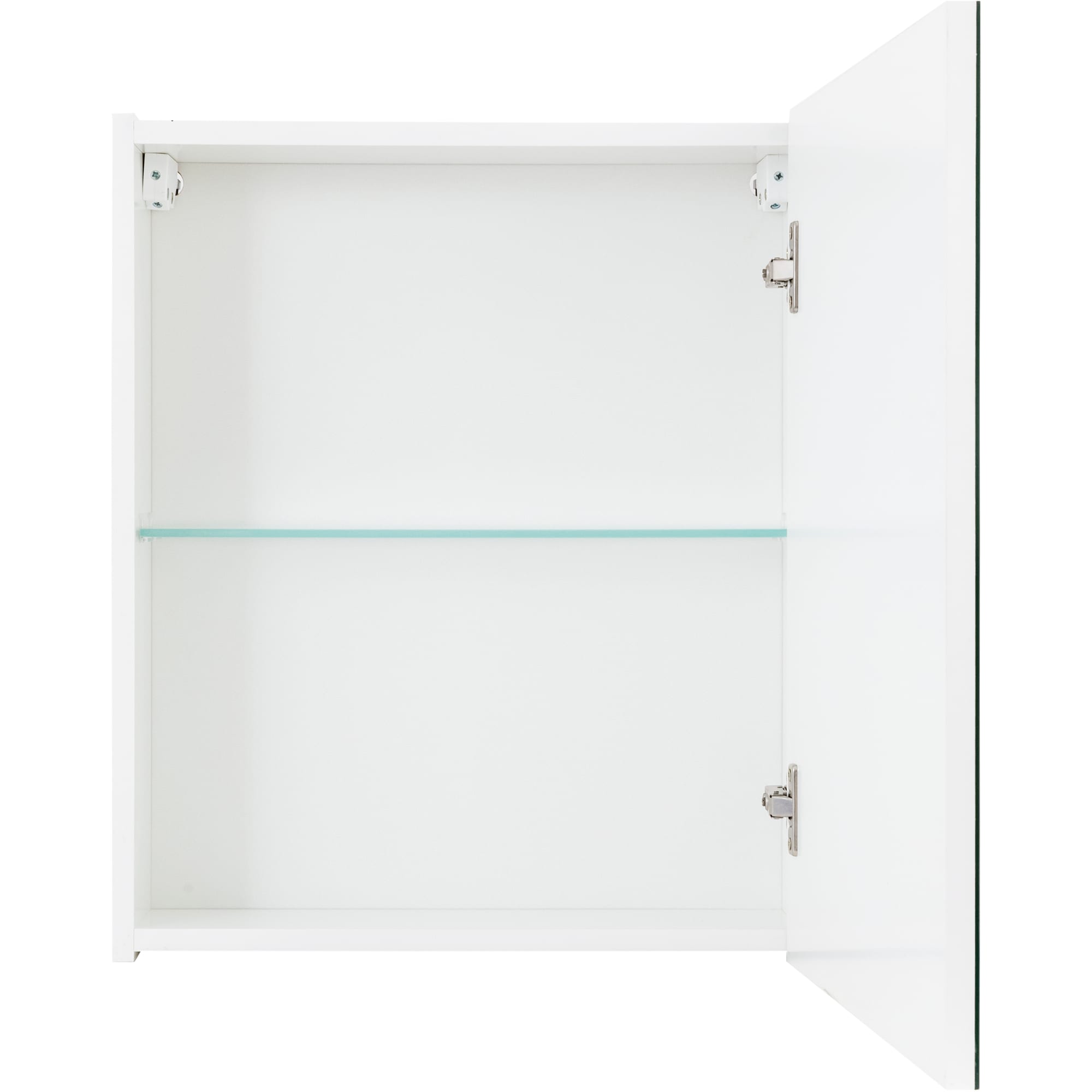 85324386 Шкаф зеркальный подвесной «» 60x50 см цвет белый СОФИ Santreyd  - Вид №2