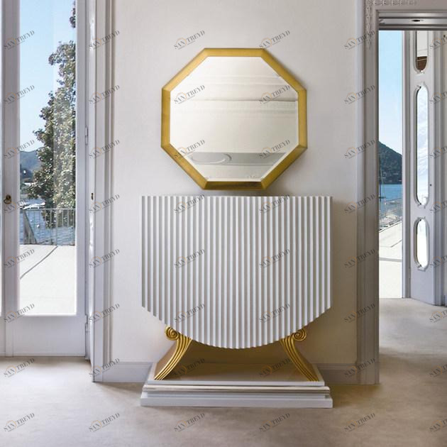 Rozzoni Буфет из лакированной древесины с распашными дверцами Stresa sun-id-1488308